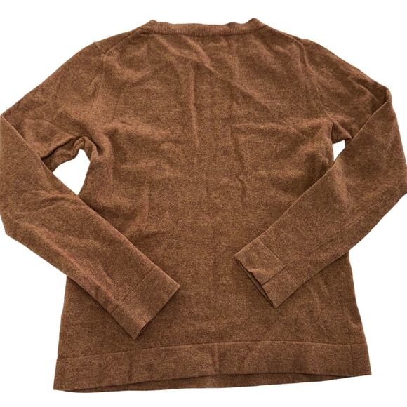 J.Crew Sweater Womens XX Small Brown Teddie Knit Cotton Wool Blend - Picture 3 of 8